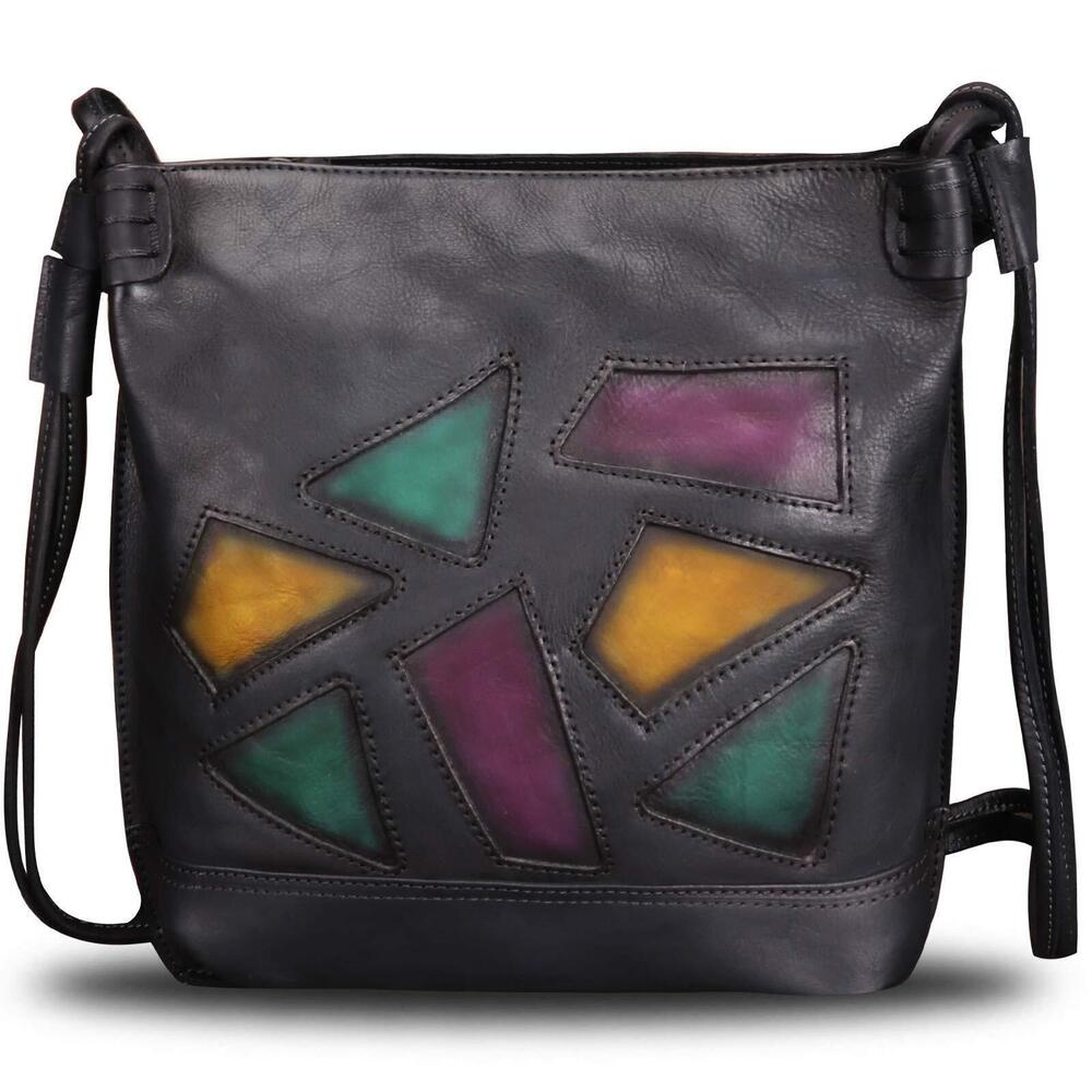 8276 Leather Crossbody Purses Satchel Purses Vintage Handmade Shoulder Bag